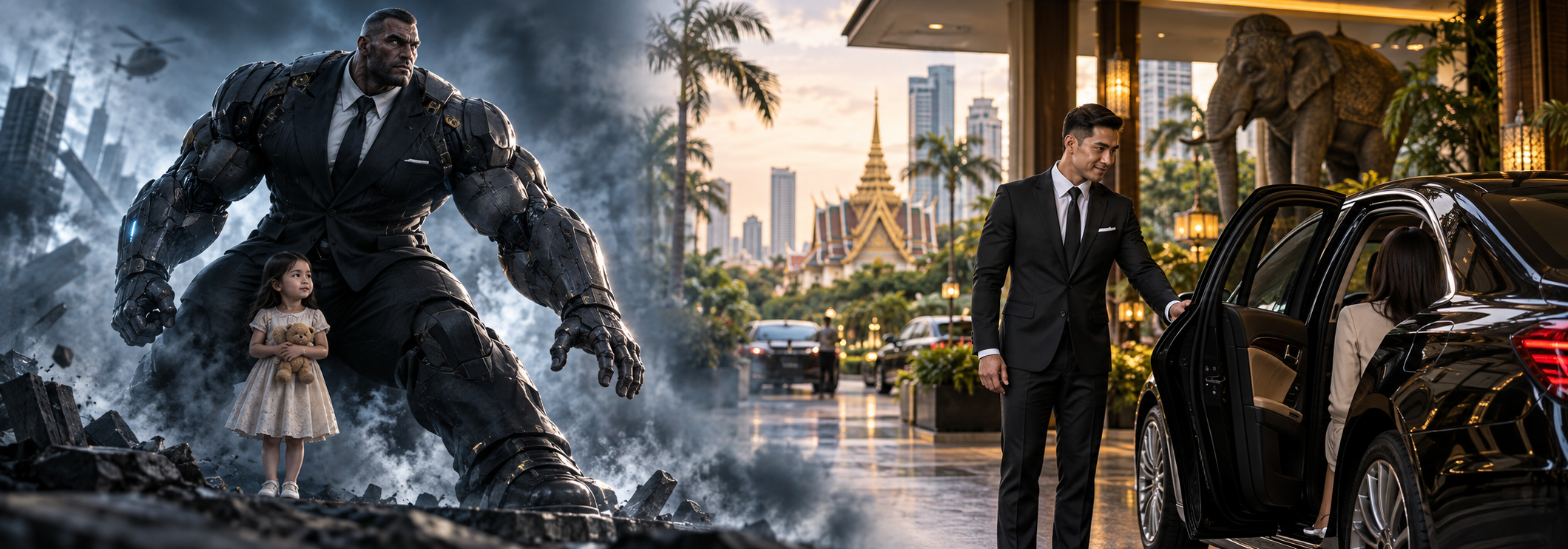 Close protection mythology contrasted with discreet professional executive protection in Thailand